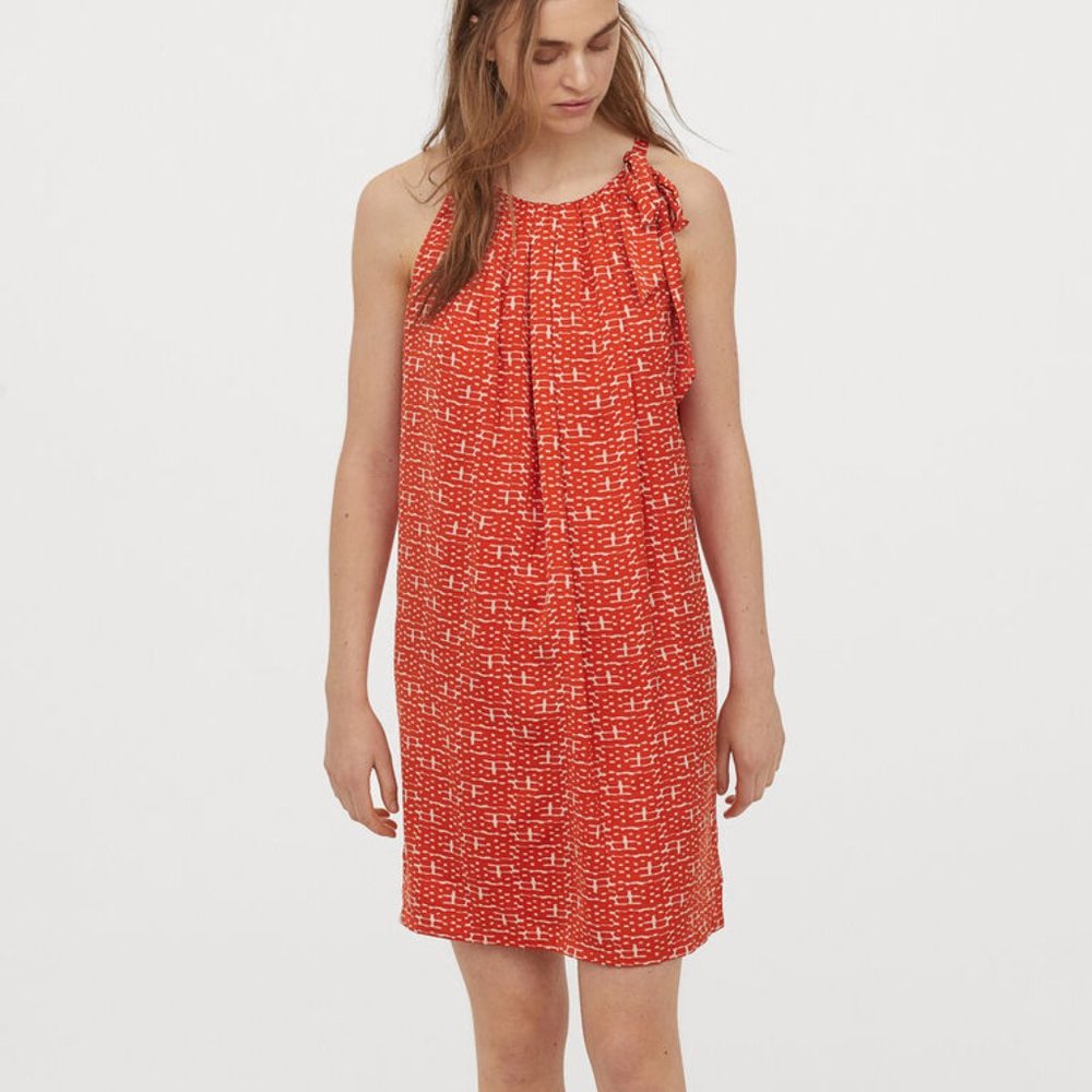 H&M Orange Summer Dress (S)